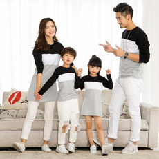 Autumn, Fashion, matchingshirt, Family