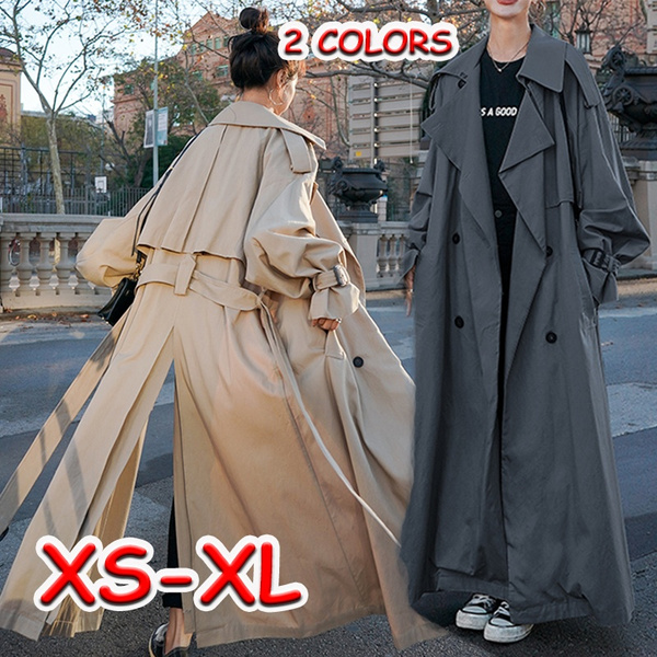 Korean style hot sale oversized coat