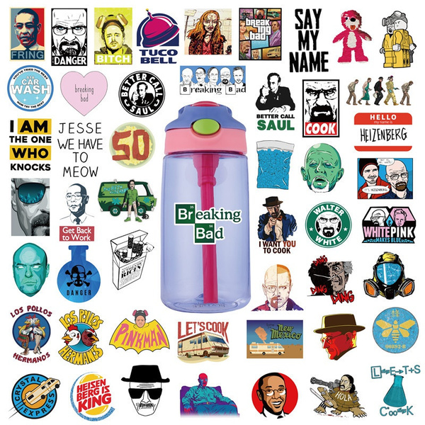 Details about / 50Pcs Breaking bad Stickers DIY Vinyl Decal Laptop Luggage Skateboard Fridge Car