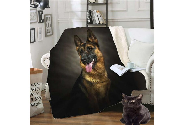 3D German Shepherd Dog Shepherd Lovers Gifts Premium Quality Sherpa Fleece Throw Blanket 3D Printed Warm Fluffy Cozy Soft Tv Bed Couch Comfy Microfiber Velvet Plush 3D German Shepherd Dog Shepherd Lovers Gifts Premium Quality Sherpa Fleece Throw Blanket 3D Printed Warm Fluffy Cozy Soft Tv Bed Couch Comfy Microfiber Velvet Plush