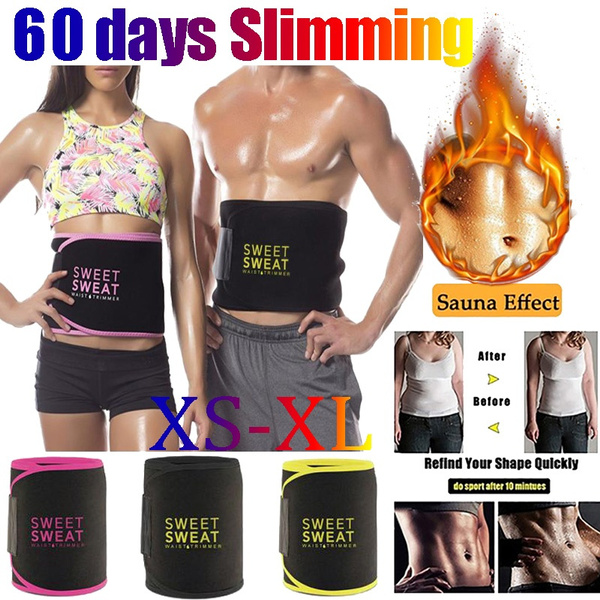 Sweat Waist Trimmer Sauna Belt For Women Workout Loss Belly Fat