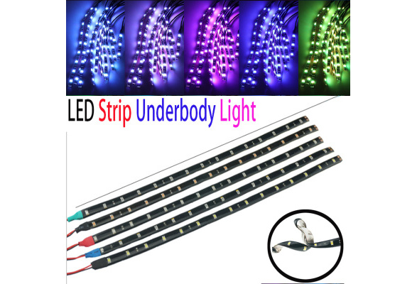 Motorcycle Underglow Light LED Strip Neon Light 30 60 90 120cm Fairy Tube Lamp D Motorcycle Underglow Light LED Strip Neon Light 30 60 90 120cm Fairy Tube Lamp D