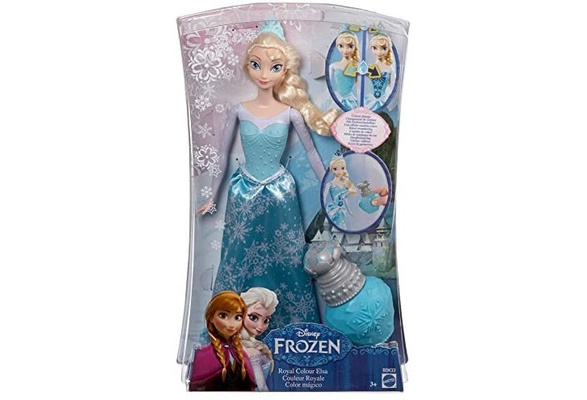 disney frozen royal color elsa doll