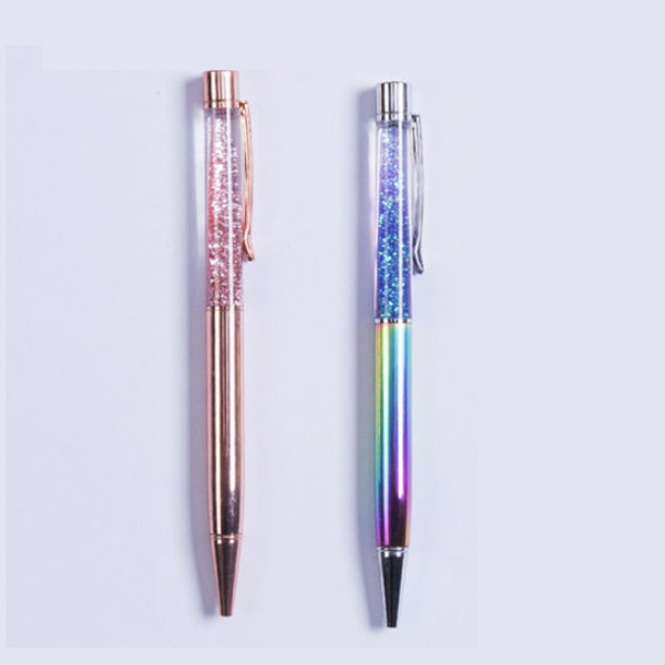 1x Metal Diamond Head Crystal Ball Pen Concert Pen Creative Pen Stationery Gift 