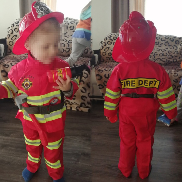 kids fireman sam costume