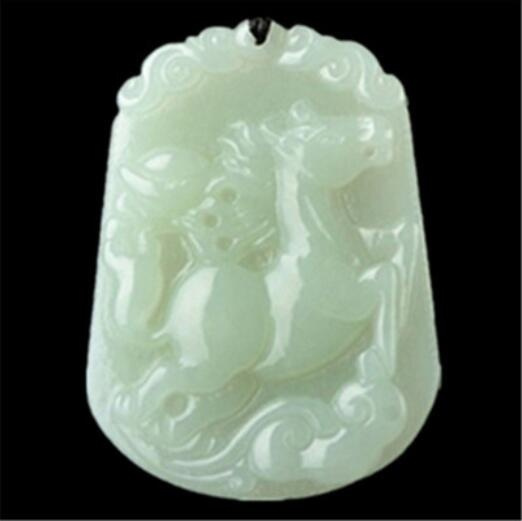 Chinese zodiac pendant jade pendant men 
