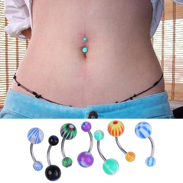 Belly button hot sale piercing colours