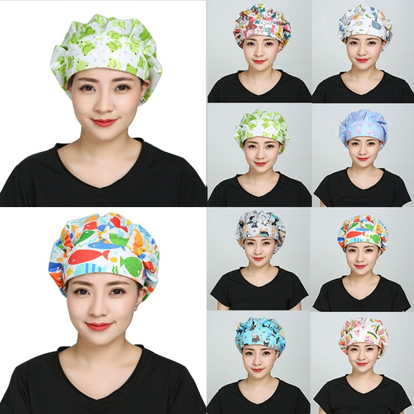 1Pcs Waterproof Bath Hat Cotton 