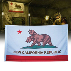 californiabanner, unitedstatesflag, Polyester, Outdoor