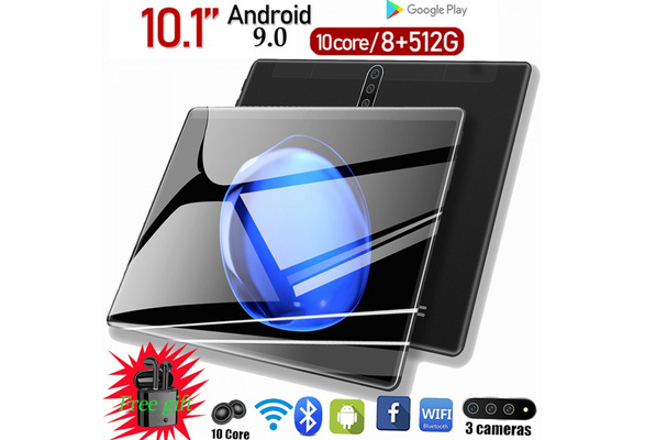 10.1 Inch Tablet Android 9.0 Tablette Bluetooth 4G Network 10 Core