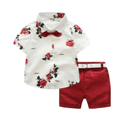 Floral shirt baby boy Clearance