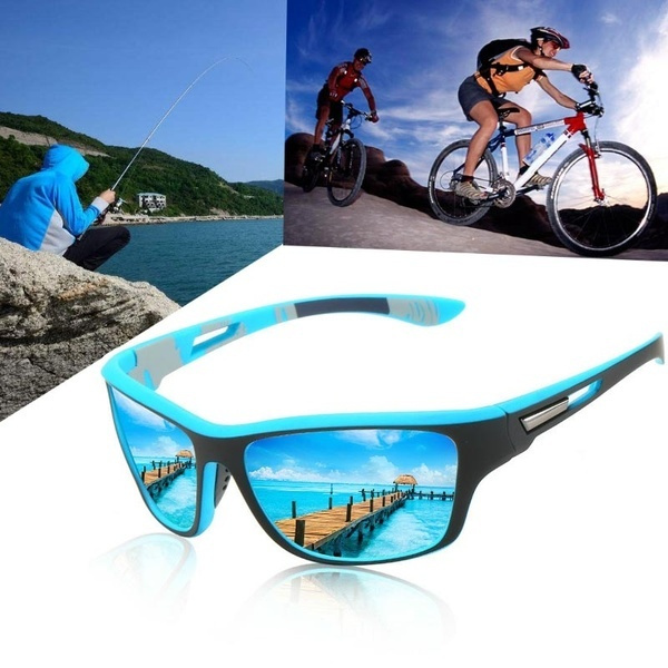 2021 New Fashion Cycling Sunglasses Polarized Sunglasses Motorcycle Riding  Glasses for Men Hiking Travel Protection Outdoor Sports Glasses