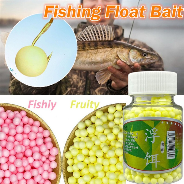 Carp Foam Floats Ball Beads Beans Fishing Lure Boilies Sweet Smell Floating  Bottom Hair Rig Popup Fishing Bait