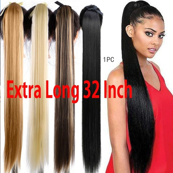 Ponytail extension 2025 extra long