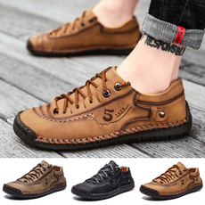 casual shoes, Plus Size, leather shoes, men's fashion shoes