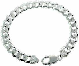 Heavy, Sterling, Men, Jewelry