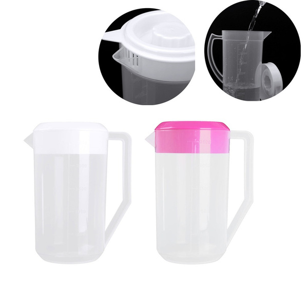 Water Pitcher Glass Water Pot Heat Resistant Water Jug Square Kettle