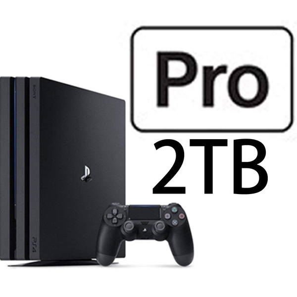 PlayStation 4 Pro Jet Black 2TB (CUH-7200CB01) | Wish