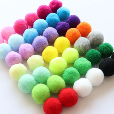 Clothing & Accessories, Ball, fluffy, roundshapedpompomball