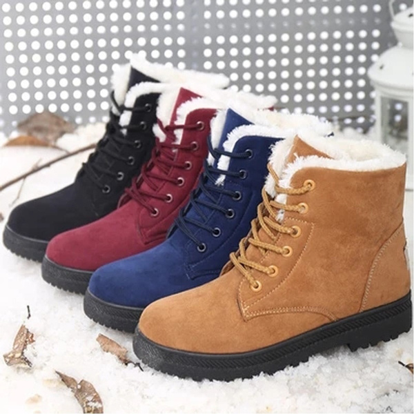 warm fur lined boots