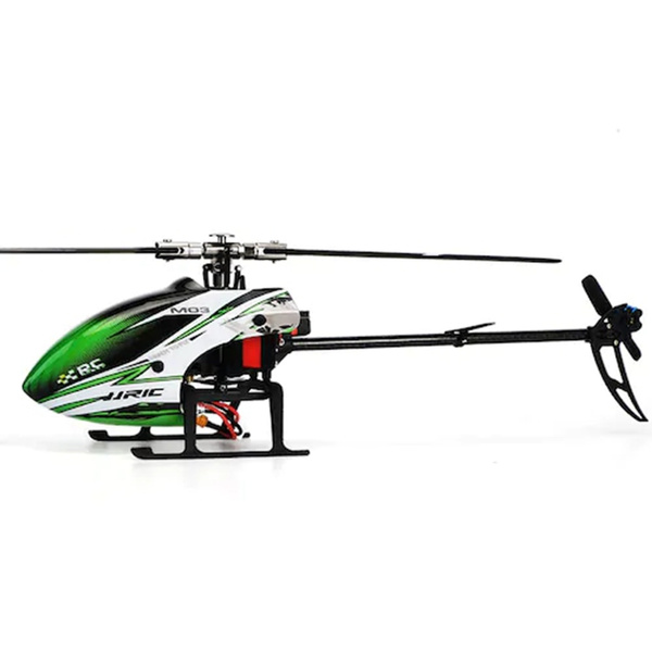 green remote control helicopter