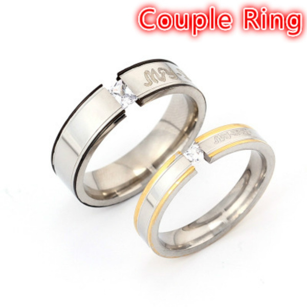 Anillo De Boda De Acero Al Titanio Femenino Anillo De Cola Anillo De Boda De Acero Al Titanio Femenino Anillo De Cola