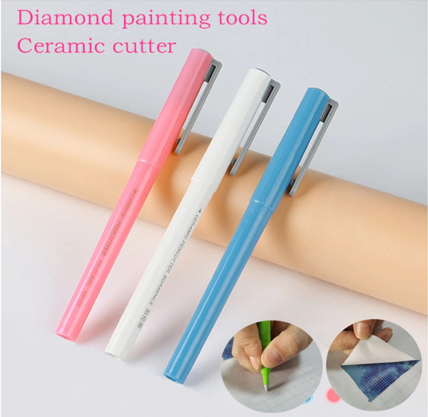 DIY Diamond Painting Parchment Paper Cutter Finger Friendly Mic Red