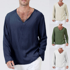 Plus Size, beachshirt, Sleeve, solid