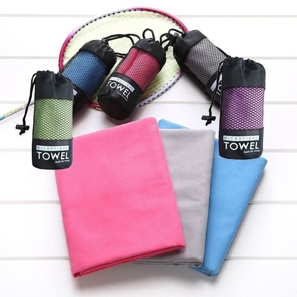 Antibacterial Towel Ultralight Camping Compact Swimming Towels Hand Face  Microfiber Outdoor Hiking Travel