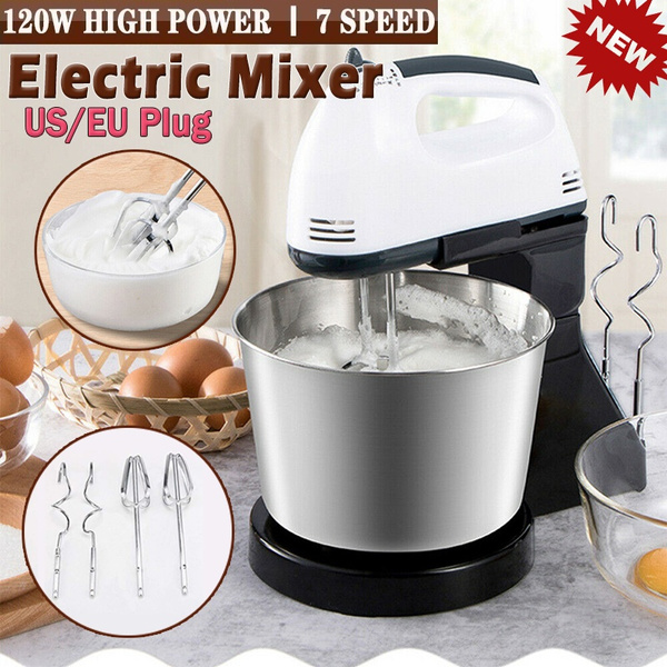 Upgrade ! 7 Speed Electric Hand Mixer Whisk Egg Beater Cake Baking Home  Handheld Small Automatic Mini Cream Food Whisk Blenders Kitchen