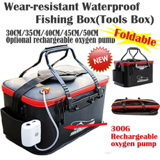 waterproof bag, Box, rechargeableoxygenpump, Waterproof