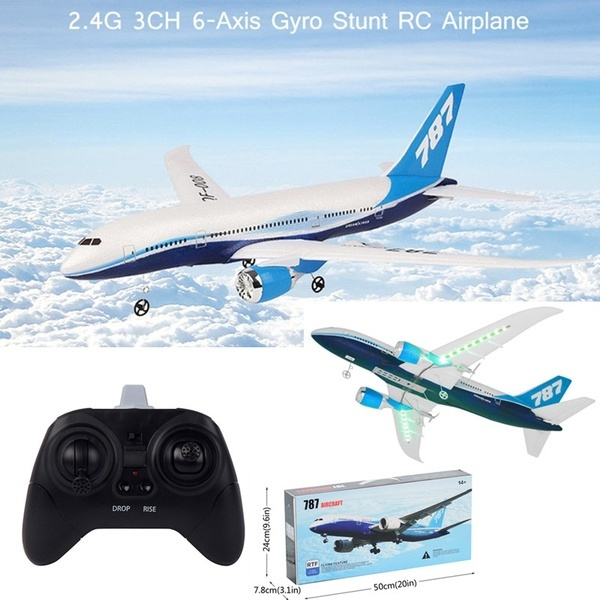 Boeing 787 550mm Wingspan 2.4GHz 3CH EPP RC Airplane Fixed Wing RTF Scale 