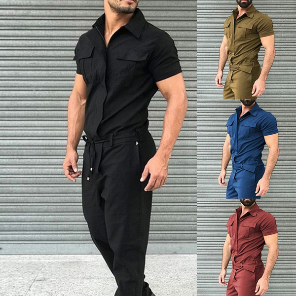 Short jumpsuit outlet men