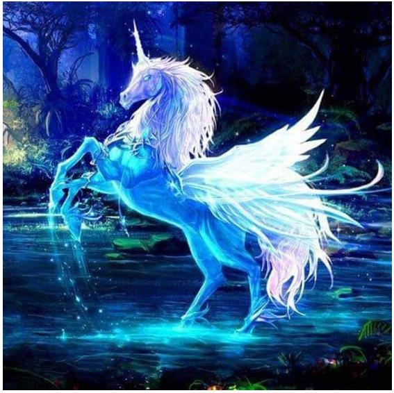 Dashing Unicorn Paint with Diamonds - Goodnessfind