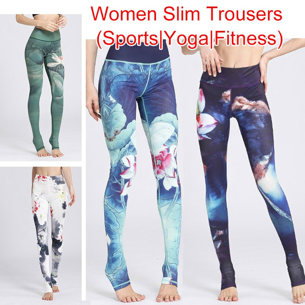 Nuevas mujeres de moda Art Print Legging Sport Fitness Leggings sin  costuras para ropa deportiva Medias Mujeres Gym Legging Pantalones de yoga  de cintura alta | Wish