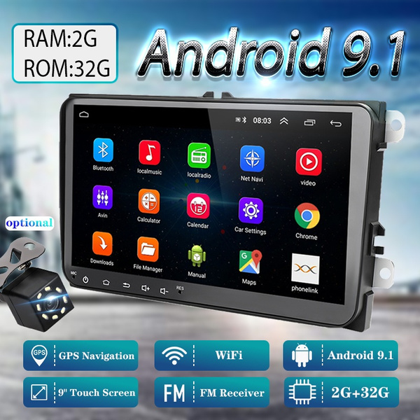 9 Inch Android 9.1 [2+32G] Car Radio GPS Autoradio 9 Capacitive