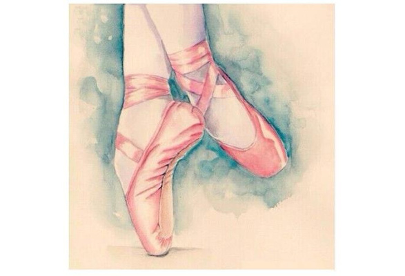  5d Diamond Painting Kits Ballet Dancer Girl Shoes