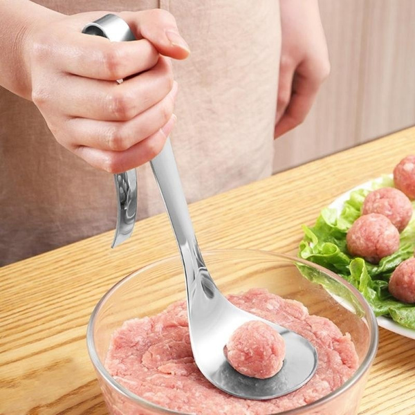 Stainless Steel Meat Baller Scoop Meatball Maker Cooking Tool Kitchen  Gadgets