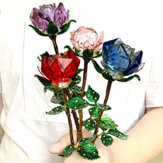 Glass, Flowers, vaseflower, lover gifts