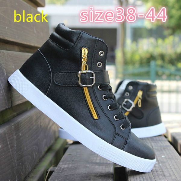 Casual Sneakers High Top Shoes Men White Sport Shoes 2020
