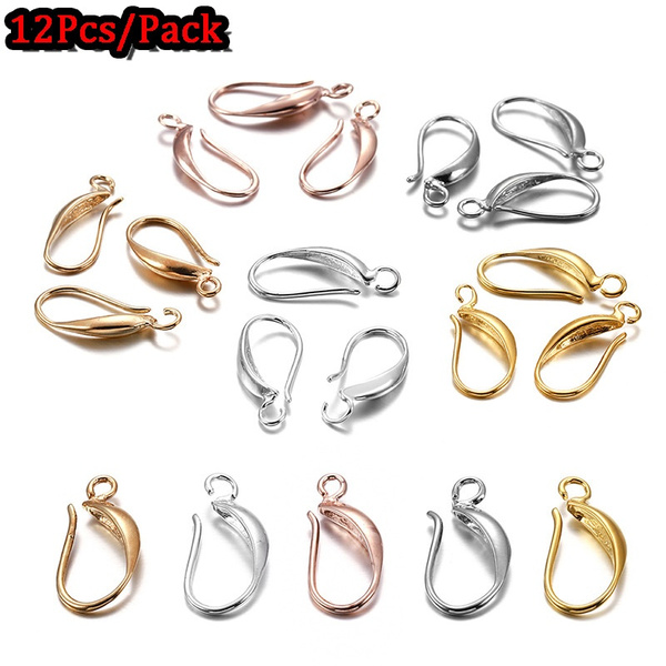 Stainless Steel Earring Hooks Jewelry Findings Ear Wire for