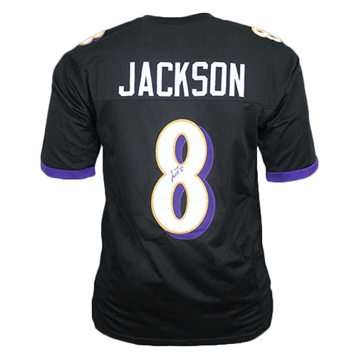 lamar jackson signed ravens jersey
