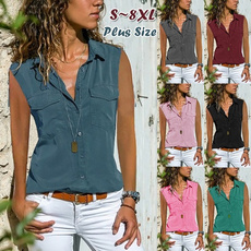 Summer, Fashion, Deep V-Neck, V-neck