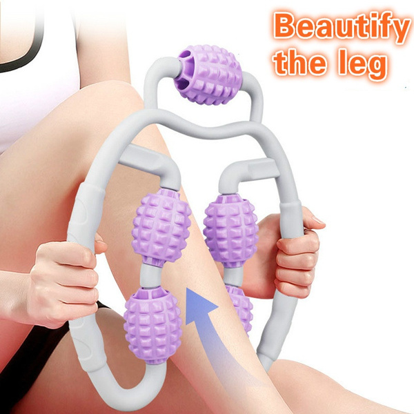 Leg muscle massage online roller