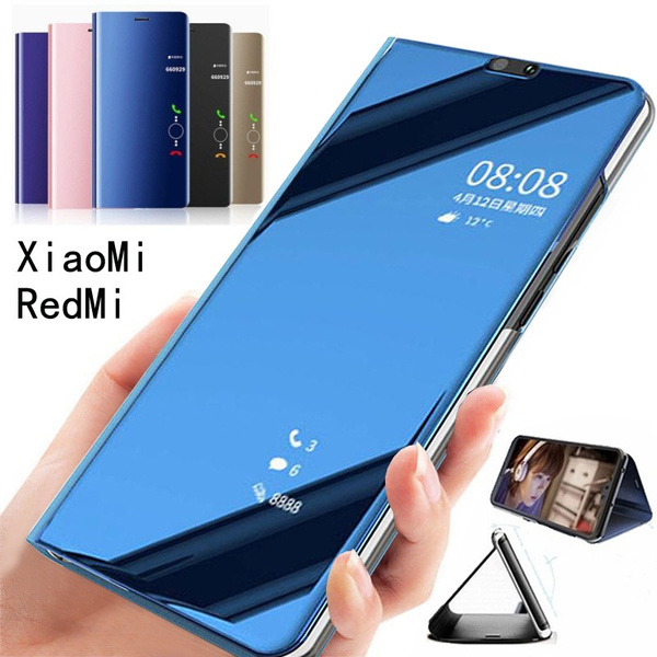 mirror flip cover for redmi note 9 pro