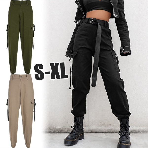 Ladies Hip Hop Pants Capri Bottoms 