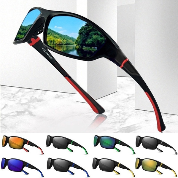 DUBERY UV400 Eyewear Polarized Sunglasses Cycling Sport Drive Fishing Eyeglasses 