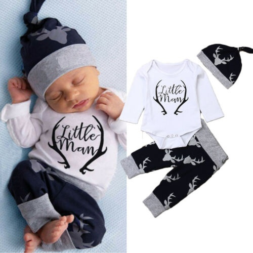 Deer print baby clearance clothes