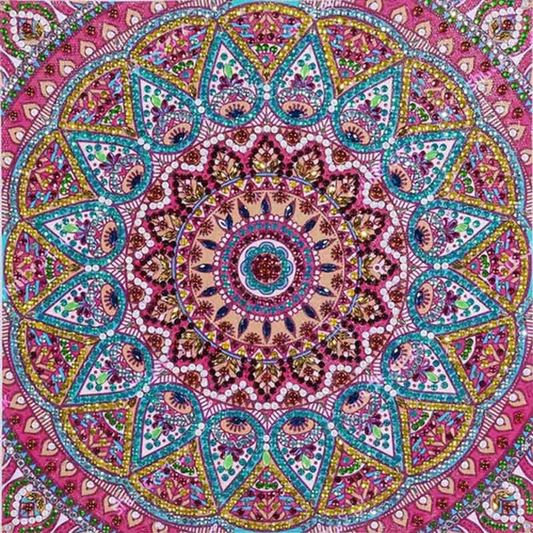Diamond Embroidery 5D Diy Mandala Flower Diamond Painting Home Decor J9H2 Diamond Embroidery 5D Diy Mandala Flower Diamond Painting Home Decor J9H2