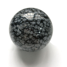Decor, quartz, Crystal, obsidianball